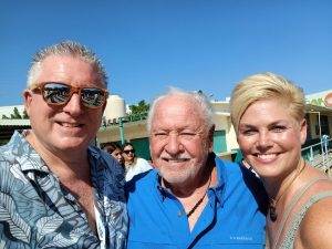Dave and Shani with Robert Shultz (Knights of Cortez founder)